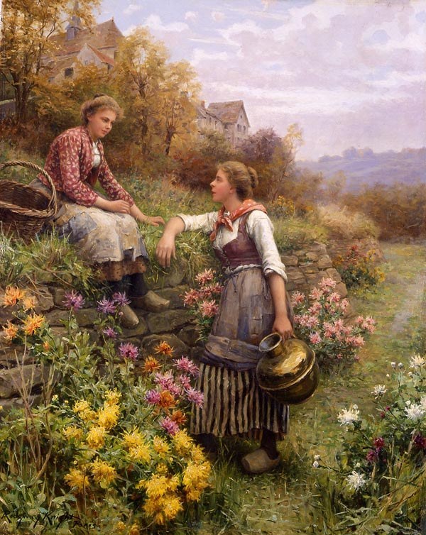 Daniel Ridgway Knight Gossips